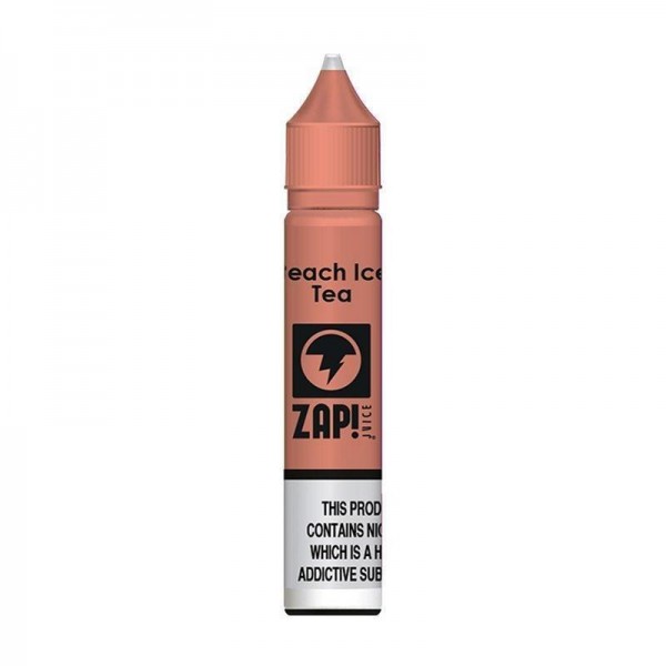 PEACH ICE TEA NICOTINE SALT E-LIQUID BY ZAP!