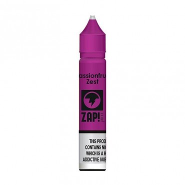 PASSIONFRUIT ZEST NICOTINE SALT E-LIQUID BY ZAP!