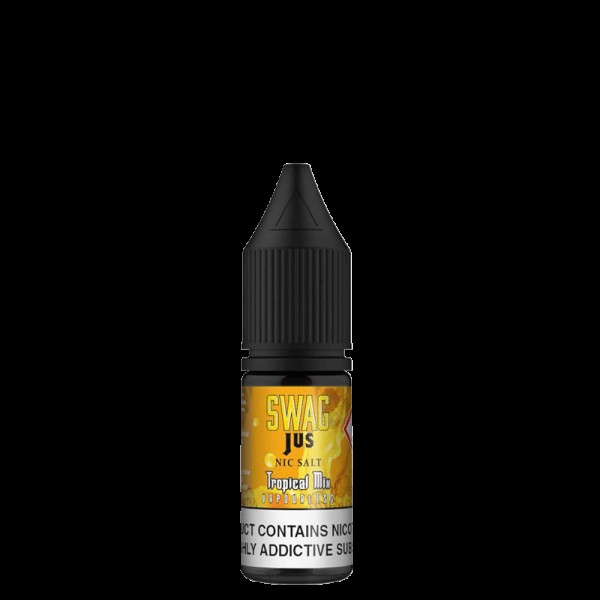 TROPICAL MIX VAPORLESS NICOTINE SALT E-LIQUID BY SWAG JUS NICSALT