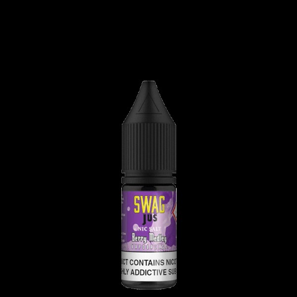 BERRY MEDLEY VAPORLESS NICOTINE SALT E-LIQUID BY SWAG JUS NICSALT