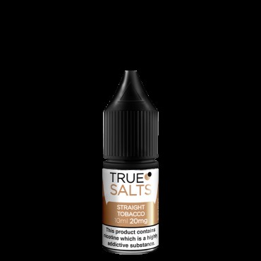 STRAIGHT TOBACCO NICOTINE SALT E-LIQUID BY TRUE SALTS