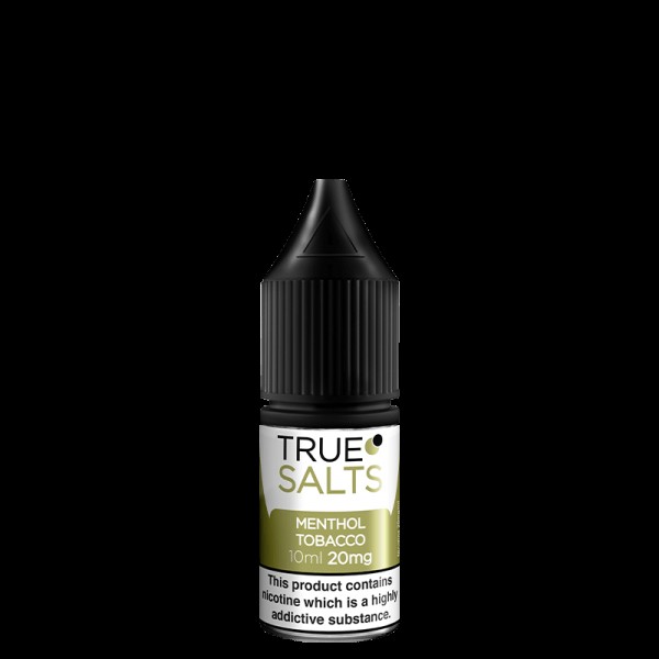 MENTHOL TOBACCO NICOTINE SALT E-LIQUID BY TRUE SALTS