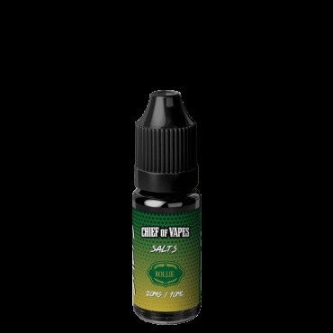 ROLLIE NICOTINE SALT E-LIQUID BY CHIEF OF VAPE SALTS