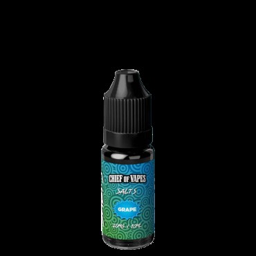 GRAPE NICOTINE SALT E-LIQUID BY CHIEF OF VAPE SALTS