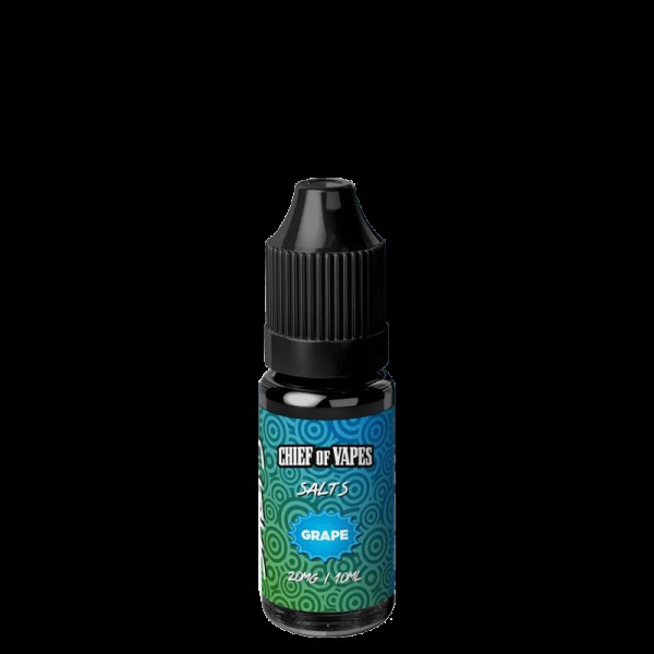 GRAPE NICOTINE SALT E-LIQUID BY CHIEF OF VAPE SALTS