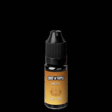 CREAMY TOBACCO NICOTINE SALT E-LIQUID BY CHIEF OF VAPE SALTS