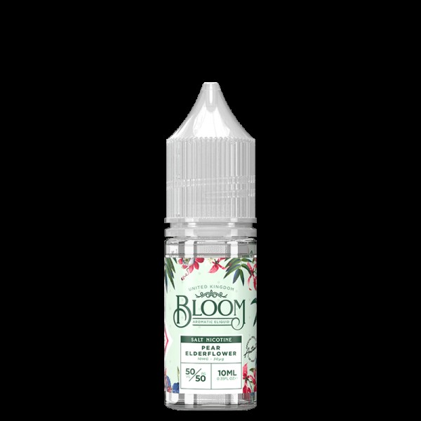 PEAR ELDERFLOWER NICOTINE SALT E-LIQUID BY BLOOM