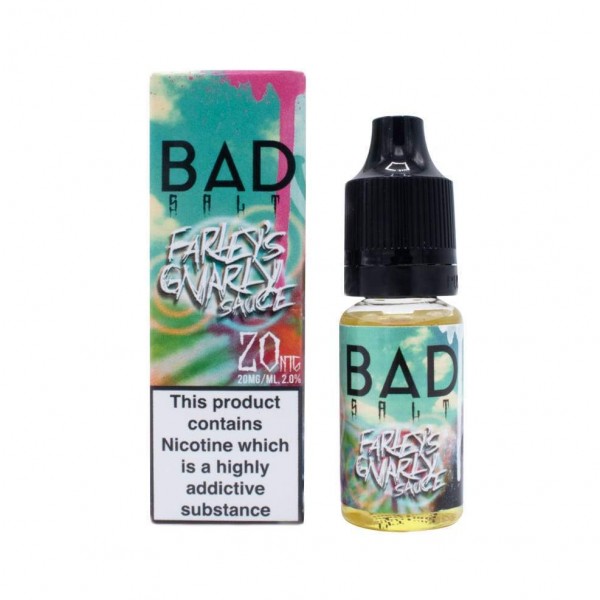 FARLEY'S GNARLY SAUCE NICOTINE SALT E-LIQUID BY BAD DRIP SALTS