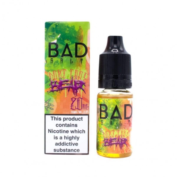 DONT CARE BEAR NICOTINE SALT E-LIQUID BY BAD DRIP SALTS