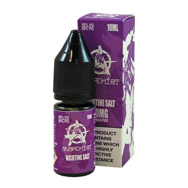 PURPLE NICOTINE SALT E-LIQUID BY ANARCHIST