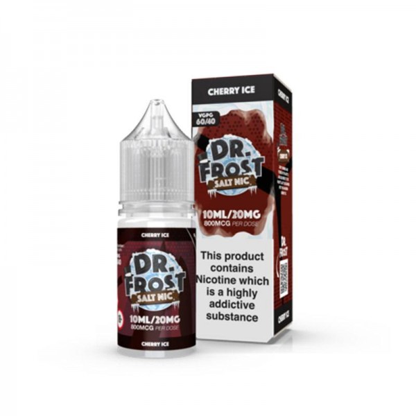 CHERRY ICE NICOTINE SALT E-LIQUID BY DR FROST