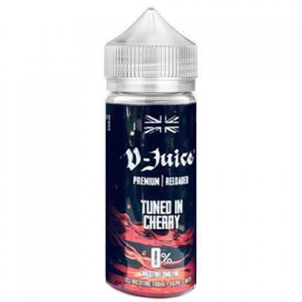 TUNED IN CHERRY E LIQUID BY V JUICE 100ML 80VG