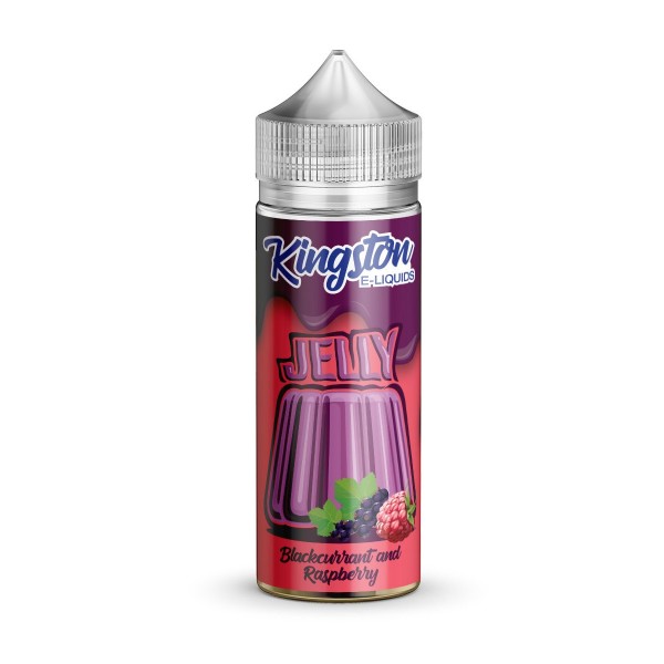 BLACKCURRANT & RASPBERRY E LIQUID KINGSTON JELLY 100ML 70VG