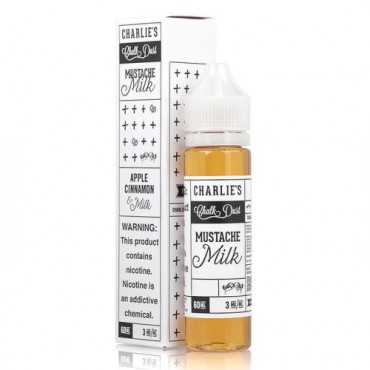 MUSTACHE MILK ICE E-LIQUID BY CHARLIE'S CHALK DUST 50ML 70VG