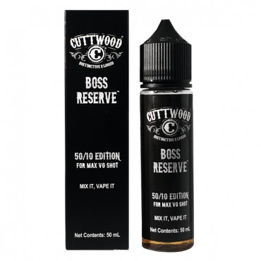 BOSS RESERVE E LIQUID BY CUTTWOOD 50ML 70VG