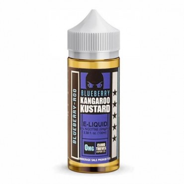 BLUEBERRY ROO KANGAROO KUSTARD E LIQUID BY CLOUD THIEVES 100ML 80VG