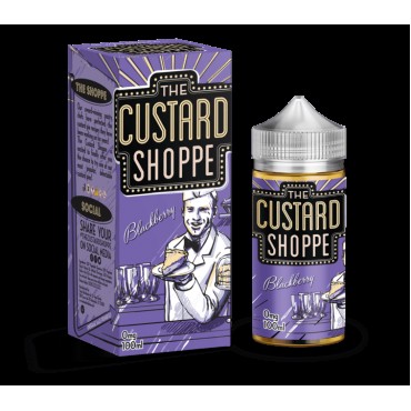 BLACKBERRY E LIQUID BY THE CUSTARD SHOPPE 100ML 75VG