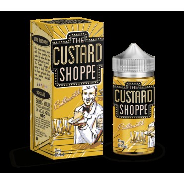 BUTTERSCOTCH E LIQUID BY THE CUSTARD SHOPPE 100ML 75VG