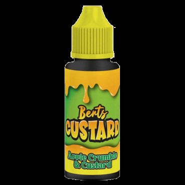 APPLE CRUMBLE & CUSTARD E LIQUID BY BERT'S CUSTARD 100ML 70VG