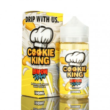 LEMON WAFER E LIQUID BY COOKIE KING 100ML 70VG