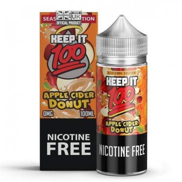 APPLE CIDER DONUT E LIQUID BY KEEP IT 100 100ML 70VG