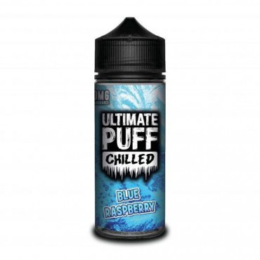 BLUE RASPBERRY E LIQUID BY ULTIMATE PUFF CHILLED 100ML 70VG