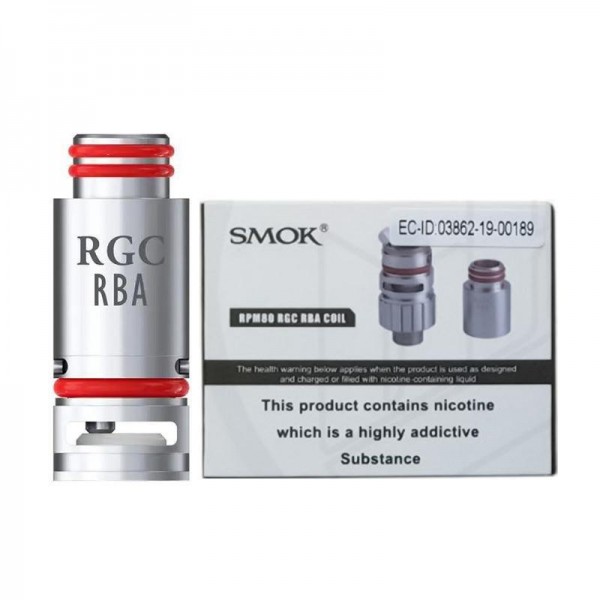 SMOK RPM80 RGC RBA REPLACEMENT VAPE COIL