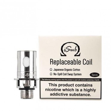 INNOKIN ISUB VAPE ATOMIZER REPLACEMENT COIL HEADS