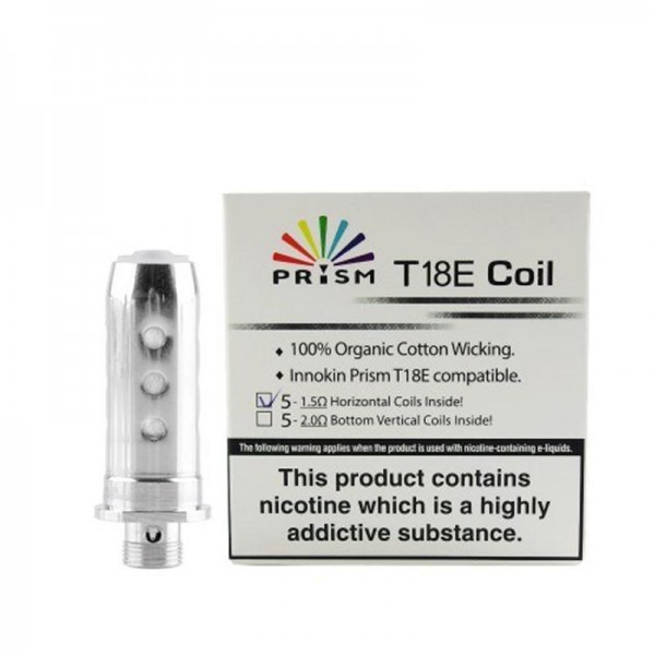 INNOKIN PRISM T18E-T22E REPLACEMENT VAPE COILS