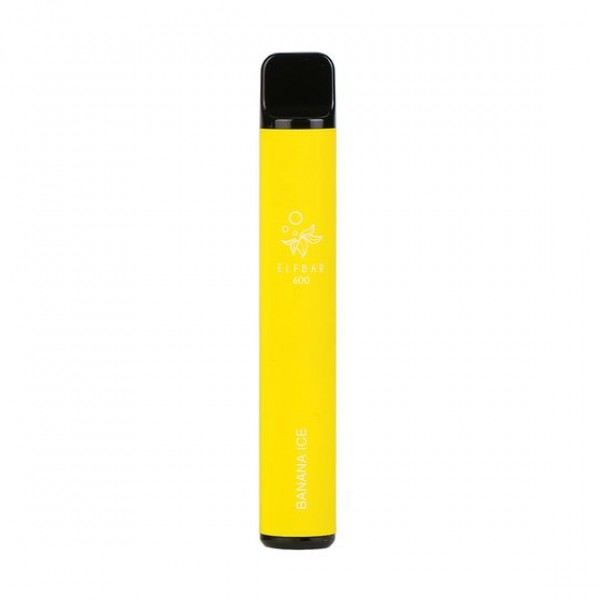 Banana Ice Elfbar / Elf Bar 600 Puffs Disposable Vape