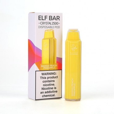 Mango Peach Pineapple Elfbar / Elf Bar 2500 Puffs Disposable Vape