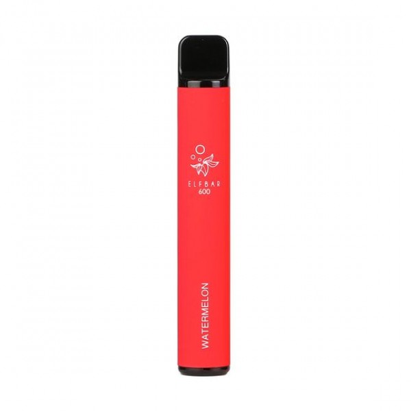 Watermelon Elfbar / Elf Bar 600 Puffs Disposable Vape