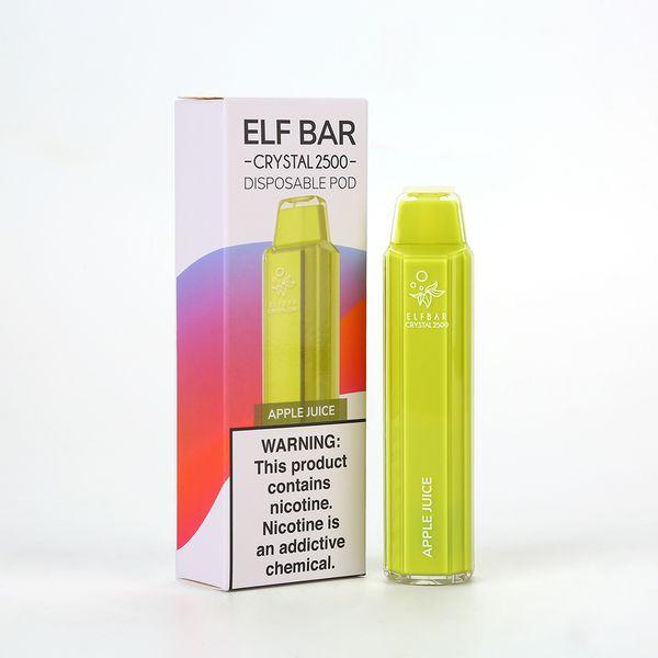 Apple Juice Elfbar / Elf Bar 2500 Puffs Disposable Vape