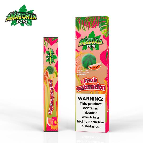 FRESH WATERMELON BY AMAZONIA 20MG - 300 PUFFS DISPOSABLE POD