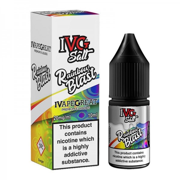 RAINBOW BLAST NIC SALT E-LIQUID BY I VG