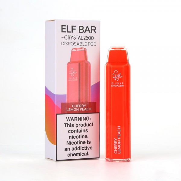 Cherry Lemon Peach Elfbar / Elf Bar 2500 Puffs Disposable Vape