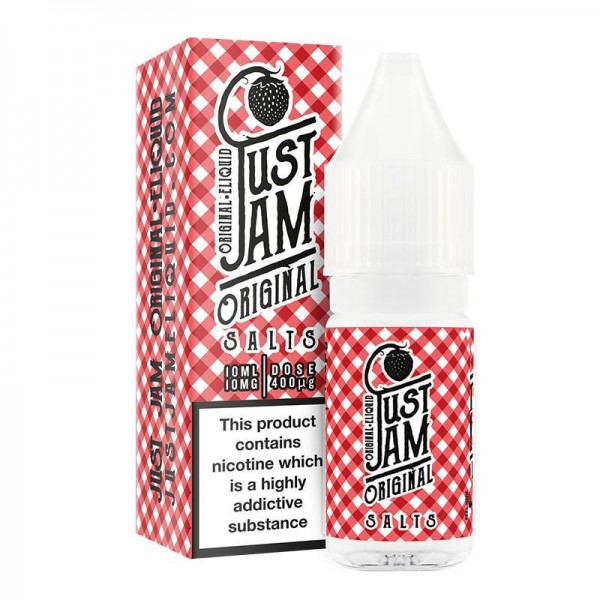 JUST JAM ORIGINAL NICOTINE SALT E-LIQUID BY JUST JAM