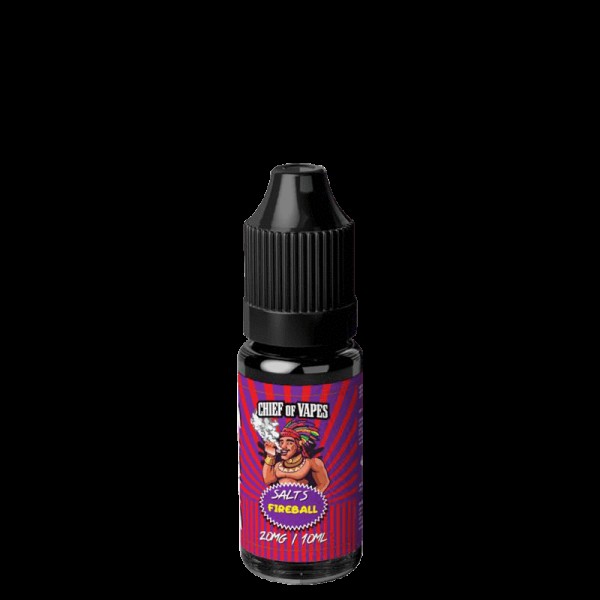 FIREBALL NICOTINE SALT E-LIQUID BY CHIEF OF VAPE SALTS