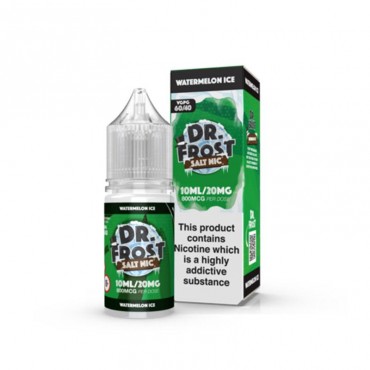 WATERMELON ICE NICOTINE SALT E-LIQUID BY DR FROST