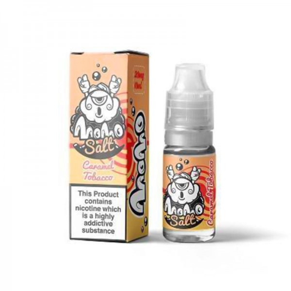 CARAMEL TOBACCO NICOTINE SALT E-LIQUID BY MOMO SALT