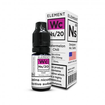 WATERMELON CHILL NICOTINE SALT E-LIQUID BY NS20 - ELEMENT