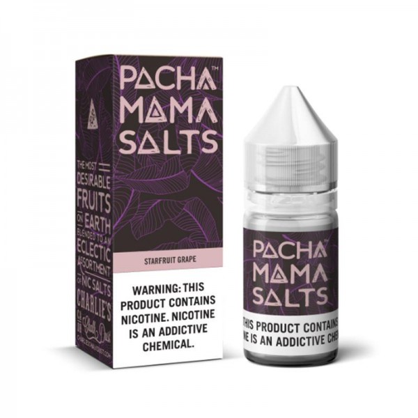 STARFRUIT GRAPE NICOTINE SALT E-LIQUID BY PACHA MAMA SALTS