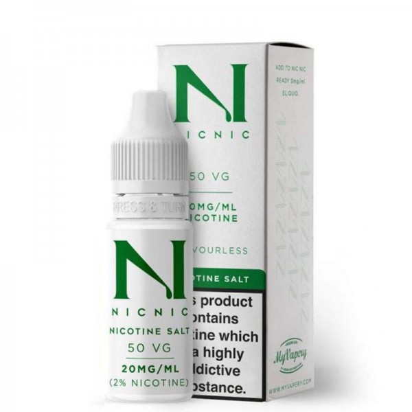 NIC NIC 70/30 NICOTINE SALT BOOSTER SHOT