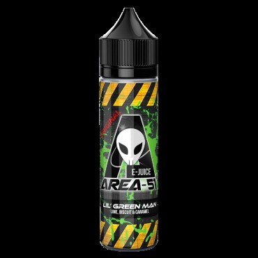 LIL' GREEN MAN E LIQUID BY AREA 51 50ML 50VG